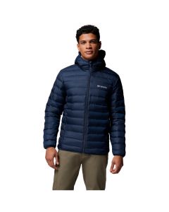 Columbia Lake 22 II Down Hooded Jacket 2086294464 męskie kurtki, Granatowe 001