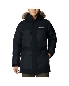 Columbia Marquam Peak Fusion Parka Jacket 1957493010 męskie kurtki, Czarne 001