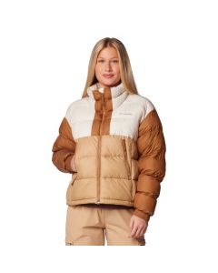 Columbia Pike Lake II Cropped Jacket 2051361262 damskie kurtki, Beżowe 001