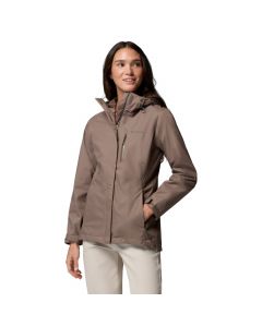 Columbia Pouring Adventure III Jacket 2117191254 damskie kurtki, Brązowe 001