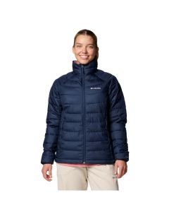 Columbia Powder Lite II Full Zip Jacket 2089451464 damskie kurtki, Granatowe 001