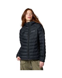 Columbia Powder Lite II Hooded Jacket 2089391010 damskie kurtki, Czerwone 001
