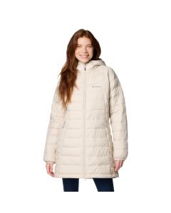 Columbia Powder Lite II Mid Jacket 2089371278 damskie kurtki, Beżowe 001