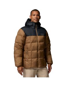 Columbia Puffect IV Hooded Jacket 2190331257 męskie kurtki zimowe, Brązowe 001
