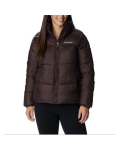 Columbia Puffect Jacket 1864781203 damskie kurtki, Bordowe 001