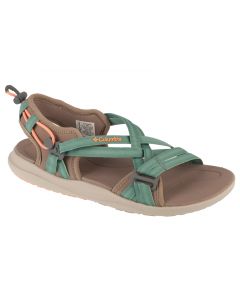 Columbia Sandal W 1889551258 damskie sandały, Zielone 001