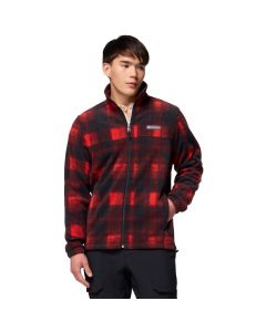 Columbia Steens Mountain Printed Jacket 1478231698 męskie polary, Czerwone 001