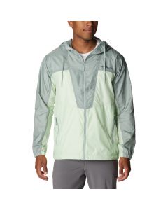 Columbia Trail Traveler Windbreaker Jacket 2036873318 męskie kurtki, Zielone 001