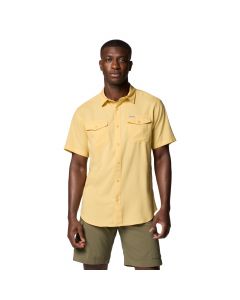 Columbia Utilizer II Solid Short Sleeve Shirt 1577762715 męskie koszule, Żółte 001