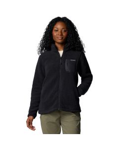 Columbia West Bend Full Zip II 2099271010 damskie polary, Czarne 001