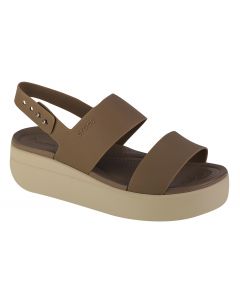 Crocs Brooklyn Low Wedge 206453-2YI damskie sandały, Zielone 001