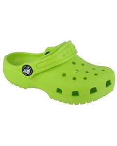 Crocs Classic Clog Kids T 
 206990-3UH dla chłopca klapki, Zielone 001