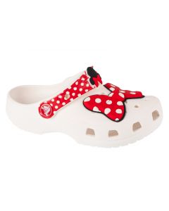 Crocs Classic Disney Minnie Mouse Clog 208710-119 dla dziewczynki klapki, Białe 001