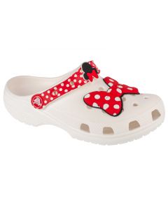 Crocs Classic Disney Minnie Mouse Clog 208711-119 dla dzieci klapki, Białe 001