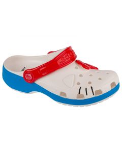 Crocs Classic Hello Kitty Iam Kids Clog 209454-100 dla dzieci klapki, Białe 001