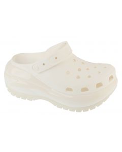 Crocs Classic Mega Crush Clog 207988-100 damskie klapki, Białe 001