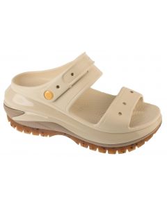 Crocs Classic Mega Crush Sandal 207989-214 damskie klapki, Beżowe 001