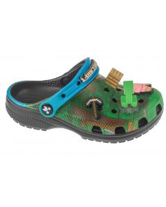 Crocs Classic Minecraft Clog Kids 210830-90H dla chłopca klapki, Zielone 001