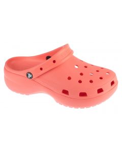 Crocs Classic Platform Clog 206750-6UI damskie klapki, Różowe 001