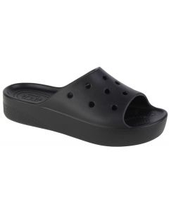 Crocs Classic Platform Slide 208180-001 damskie klapki, Czarne 001