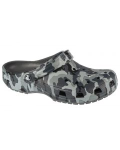 Crocs Classic Printed Camo Clog  206454-0IE unisex klapki, Szare 001