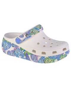 Crocs Cutie Crush Butterfly Kids Clog 208298-94S dla dziewczynki klapki, Białe 001