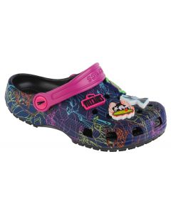 Crocs Disney Villains Classic Kids Clog 207722-001 dla dziewczynki klapki, Granatowe 001