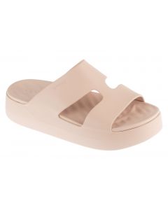 Crocs Gataway Platform H-Strap 209409-6UR damskie klapki, Różowe 001