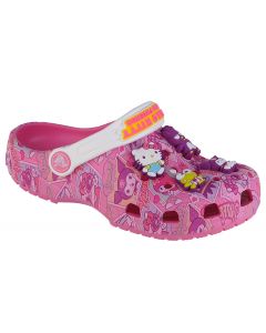 Crocs Hello Kitty and Friends Classic Clog 208103-680 dla dziewczynki klapki, Różowe 001