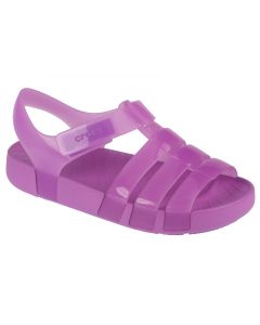 Crocs Isabella Jelly Kids Sandal 209837-6WQ dla dziewczynki sandały, Różowe 001