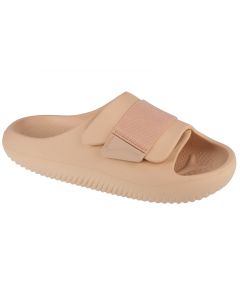 Crocs Mellow Luxe Recovery Slide 209413-2DS unisex klapki, Beżowe 001