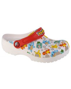 Crocs Pokemon Classic Kids Clog 207739-94S dla chłopca klapki, Białe 001