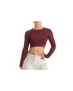 damskie GymHero Longsleeve LONG-RUBY 001