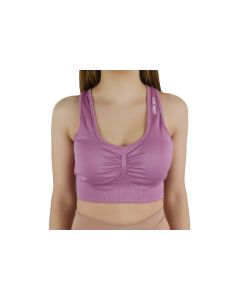 damskie GymHero Miami Cute Bra BASIC-MAUVE 001