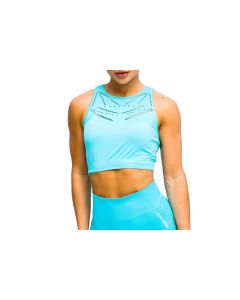 damskie GymHero Venice Beach Top Short Bra BRA-SHORTBABYBLUE 001