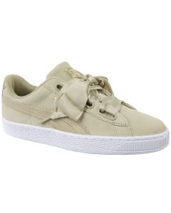 damskie Puma Basket Heart Metallic Safari 364083-01 001