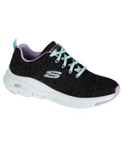 damskie Skechers Arch Fit Comfy Wave 149414-BKLV 001