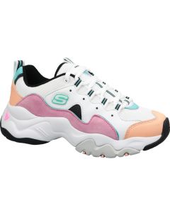 damskie Skechers D'Lites 3.0 Zenway 12955-WPKB 001