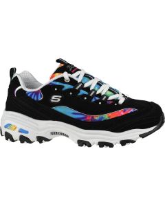 damskie Skechers D'Lites Summer Fiesta 149015-BKMT 001