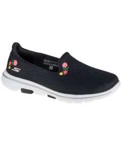 damskie Skechers Go Walk 5 Garland 124002-BKW 001