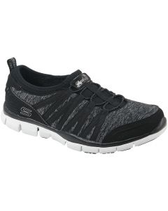 damskie Skechers Gratis 22602-BKW 001