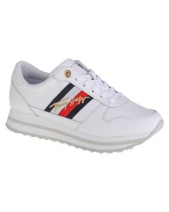 damskie Tommy Hilfiger Signature Runner Sneaker FW0FW05218-YBR 001