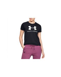 damskie Under Armour Graphic Sportstyle Classic Crew 1346844-002 001