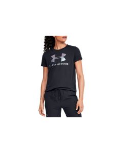 damskie Under Armour Graphic Sportstyle Classic Crew 1346844-004 001