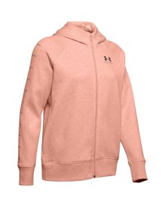 damskie Under Armour Rival Fleece Sportstyle LC Sleeve Graphic Full Zip 1348559-689 001