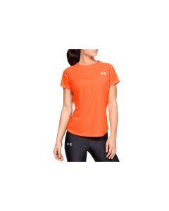 damskie Under Armour Speed Stride Short Sleeve 1326462-836 001