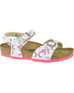 dla dzieci Birkenstock Rio Plain BFDD Kids 1015620 001