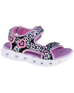 dla dzieci Skechers Heart Lights Sandals Savvy Cat 302090L-WMLT 001