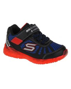 dla dzieci Skechers Illumi-Brights Tuff Track 401520N-BKRB 001