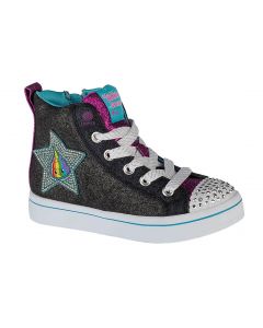 dla dzieci Skechers Twi-Lites Patch Cuties 20234L-BKMT 001